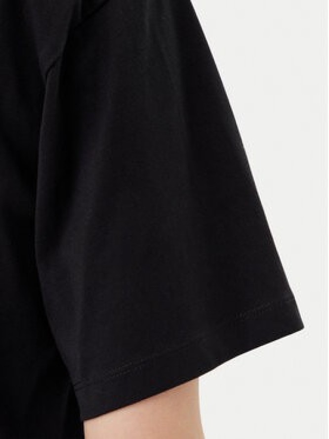 KARL LAGERFELD T-Shirt A2W17104 Czarny Relaxed Fit