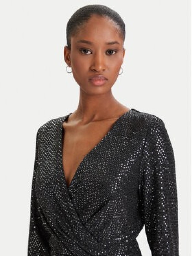 DKNY Sukienka koktajlowa DD5IZ632 Czarny Slim Fit