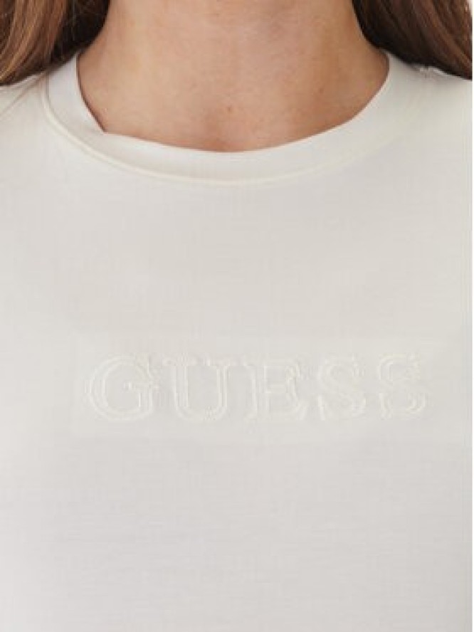 Guess T-Shirt O6GI00 KBF92 Écru Regular Fit