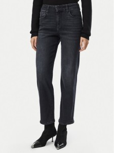 Liu Jo Jeansy UF6085 DS057 Czarny Loose Fit