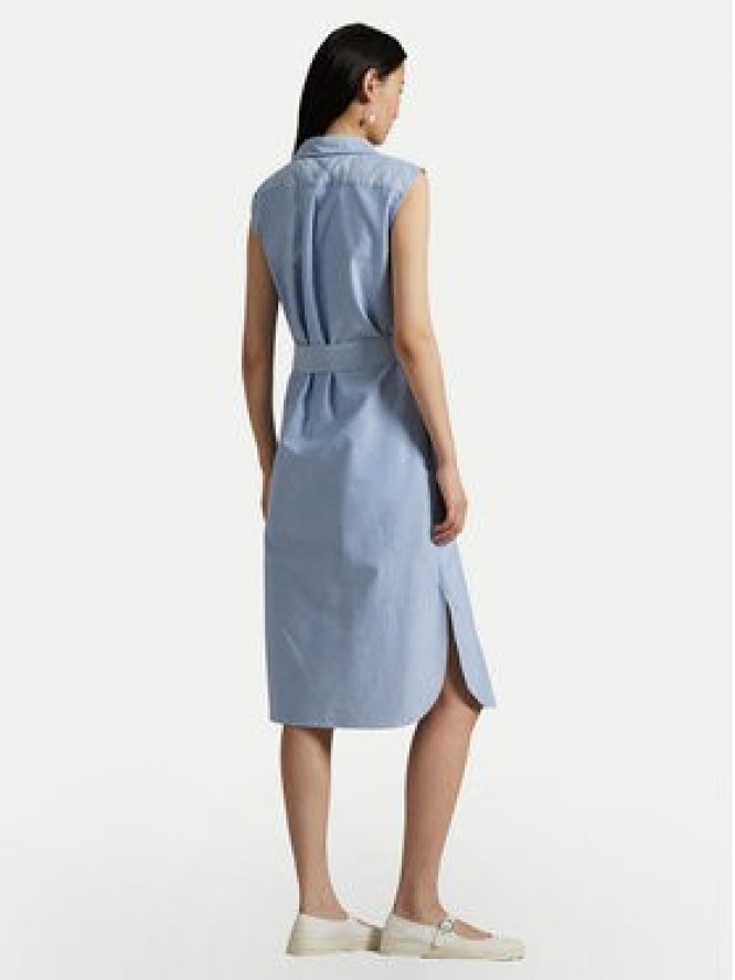 Polo Ralph Lauren Sukienka koszulowa 211965853002 Błękitny Regular Fit