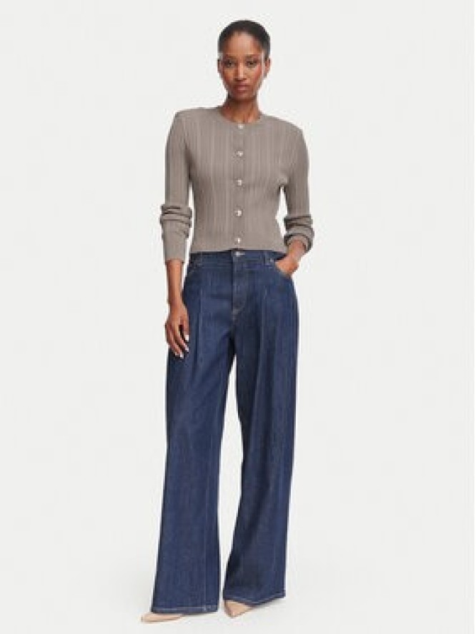 Guess Kardigan W6YR26 Z0973 Beżowy Regular Fit
