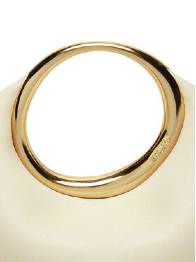 JACQUEMUS Torebka Mini ring handbag 241BA395 Écru