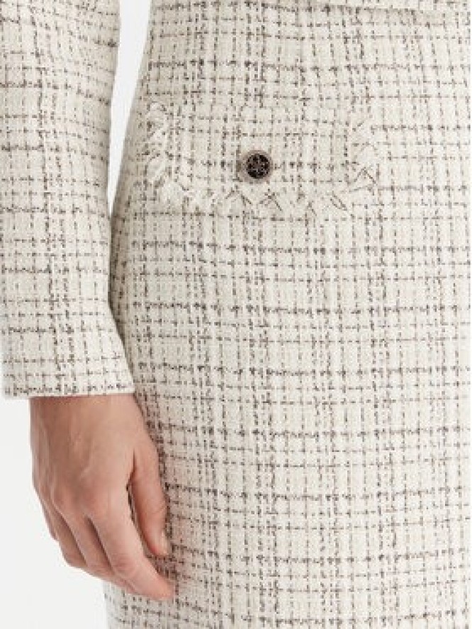 Guess Spódnica mini W5YD15 WHDB2 Biały Regular Fit