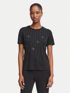Guess T-Shirt W6BI29 K6050 Czarny Regular Fit