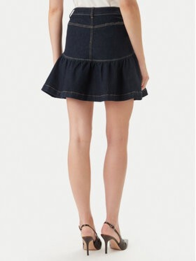 Morgan Spódnica jeansowa 261-JSOUBIA Granatowy Regular Fit