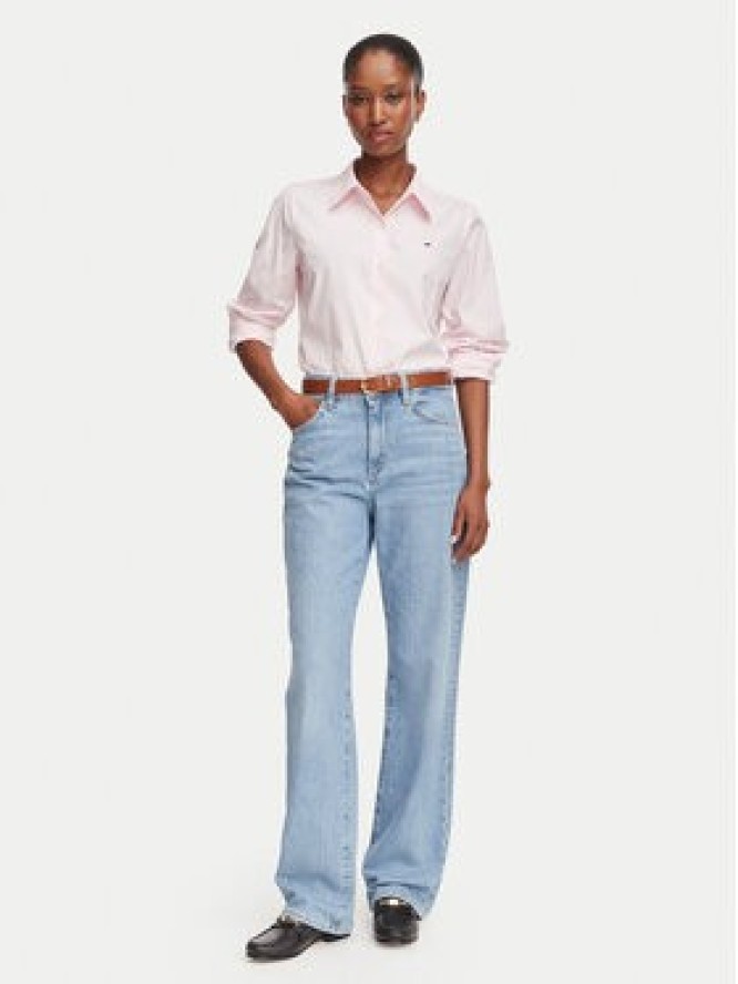 Tommy Hilfiger Koszula Summer WW0WW51155 Różowy jasny Regular Fit