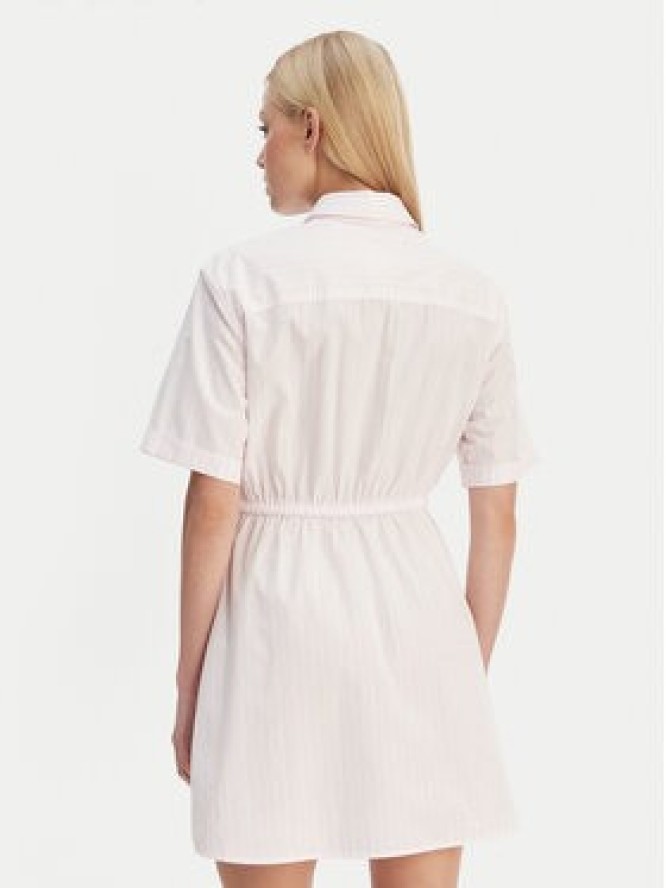 Tommy Jeans Sukienka koszulowa DW0DW20617 Różowy Regular Fit