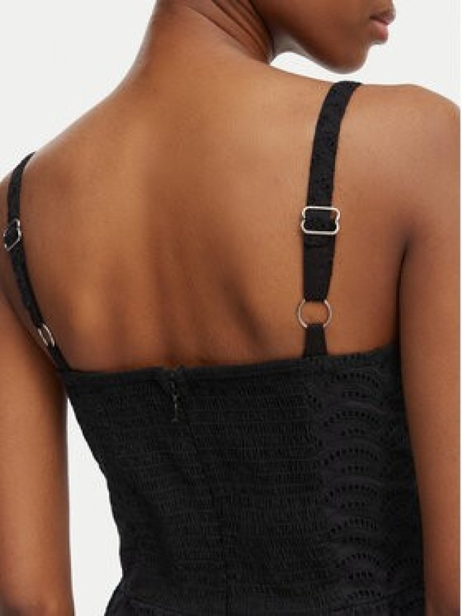 Guess Sukienka letnia W6GK44 W1884 Czarny Regular Fit