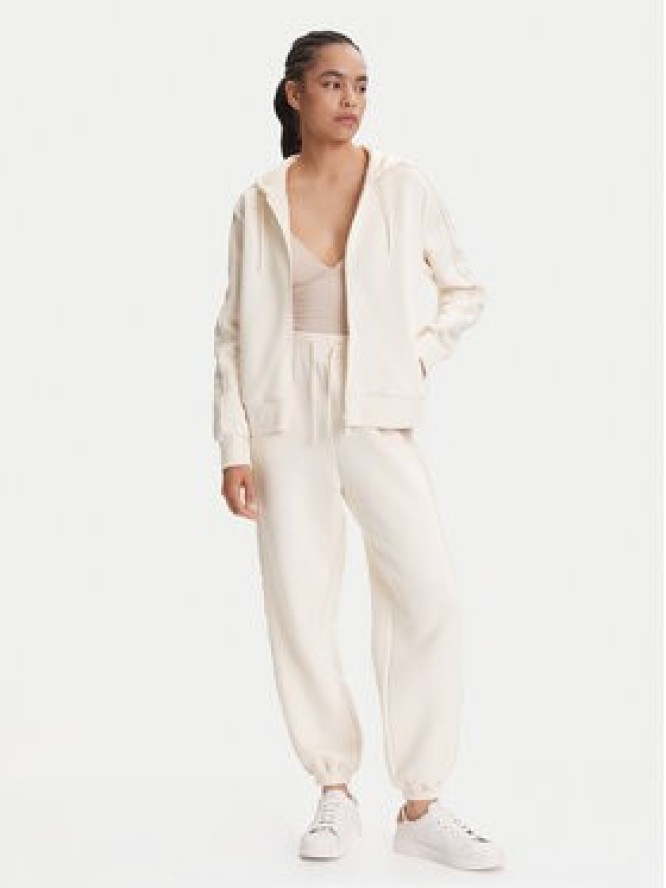 Guess Bluza V5YQ00 KB3P2 Écru Regular Fit