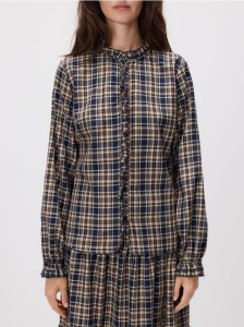 Koszula w kratę - wielobarwny