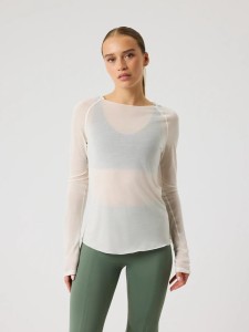bjorn_borg STUDIO LIGHT LONG SLEEVE TOP — lekka bluzka z długim rękawem