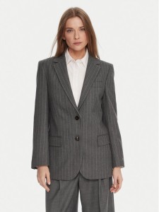 Tommy Hilfiger Marynarka WW0WW48262 Szary Relaxed Fit