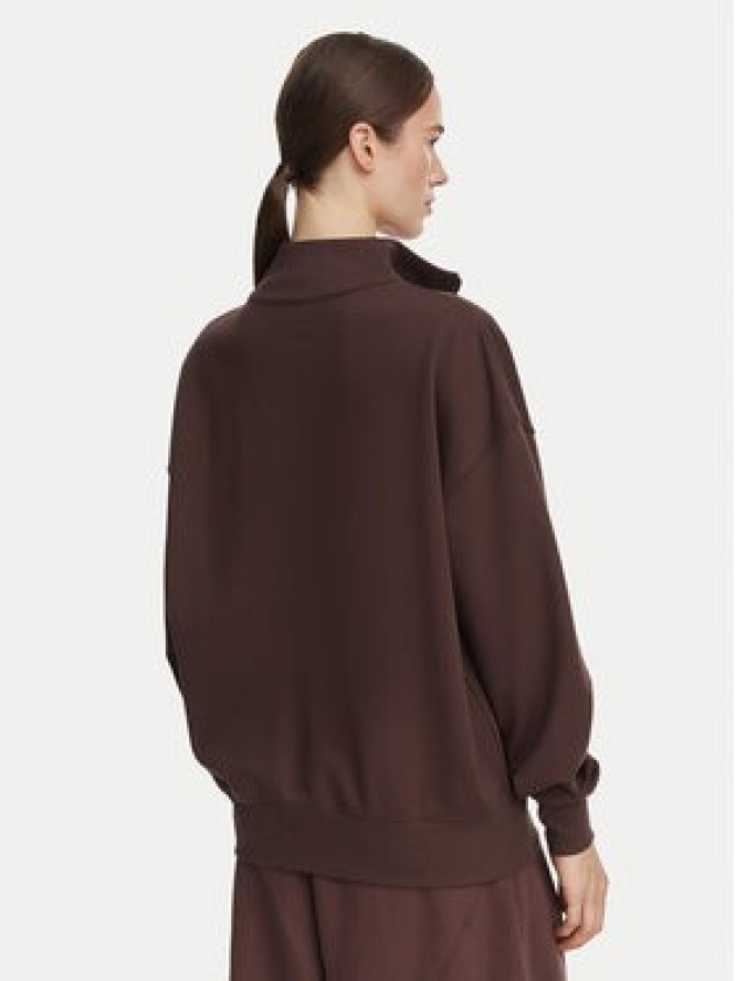 Kappa Bluza 372664W Brązowy Oversize
