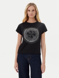 Guess T-Shirt W5YI14 I3Z14 Czarny Regular Fit