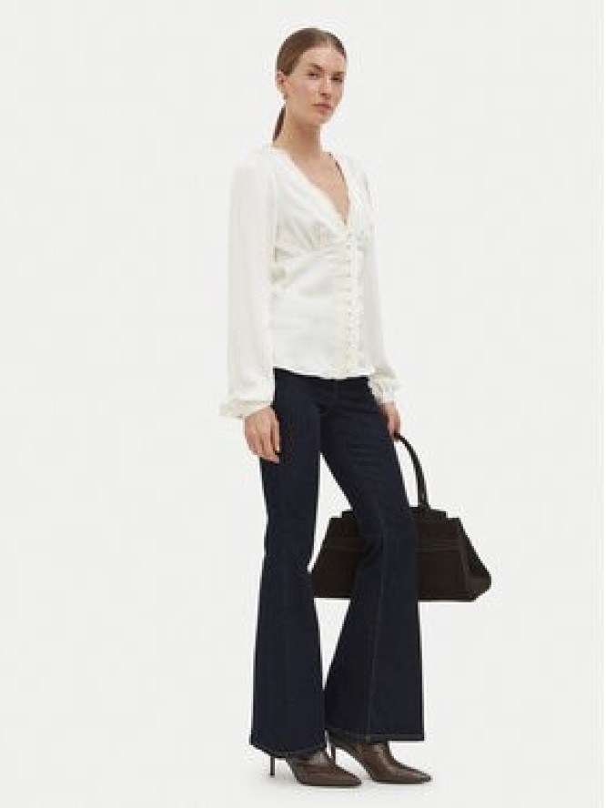 Guess Bluzka W6BH42 W4233 Kremowy Regular Fit