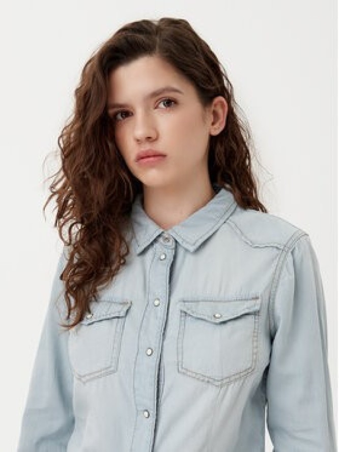 ONLY Koszula jeansowa Alexa 15315185 Błękitny Regular Fit