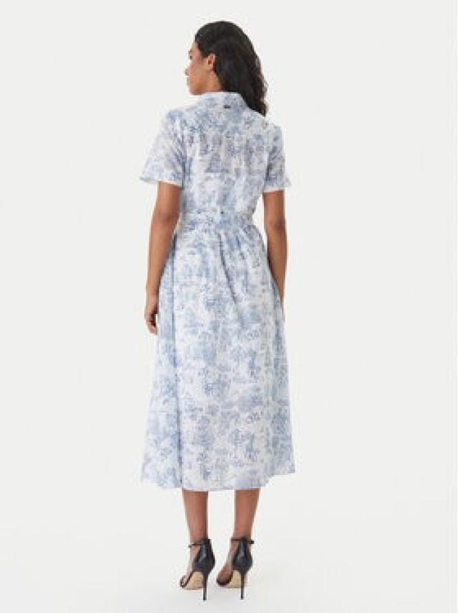 Barbour Sukienka koszulowa LDR0979BL28 Niebieski Regular Fit