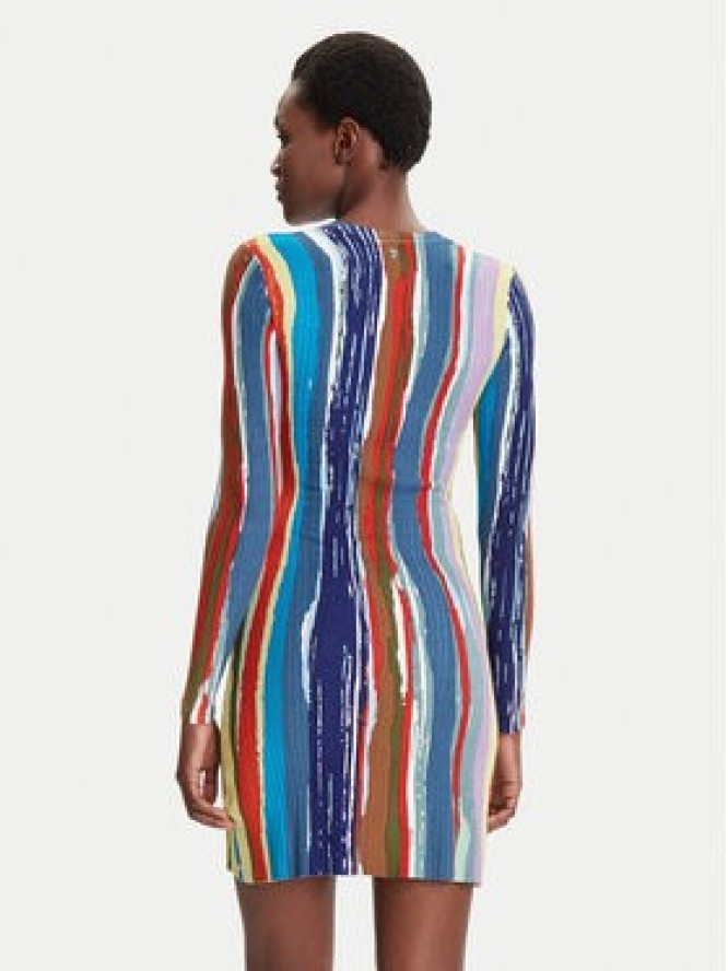 Desigual Sukienka codzienna Carla 25WWVF07 Kolorowy Slim Fit