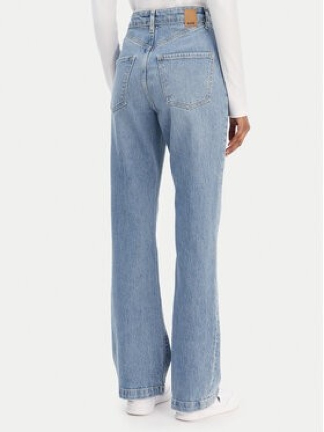 BOSS Jeansy Lyris 50552438 Niebieski Straight Leg