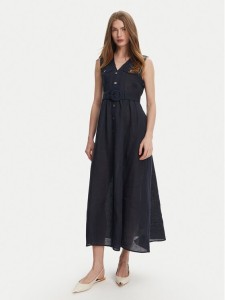 Marella Sukienka letnia Picchio 2513221064 Granatowy Regular Fit