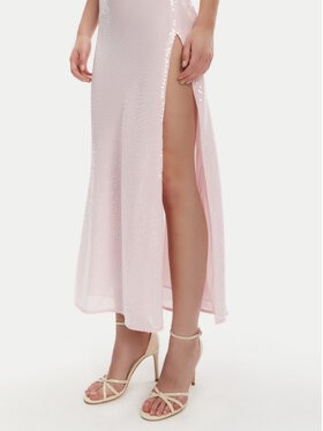 Bardot Sukienka wieczorowa 59278DB3 Różowy Regular Fit