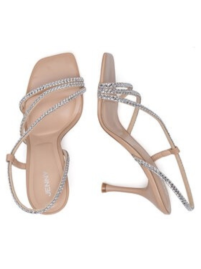 JENNY Sandały CD24070-1 Beżowy