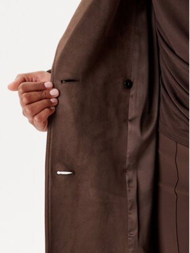 Bardot Trencz Kira Vegan Suede 57053JB4 Brązowy Regular Fit