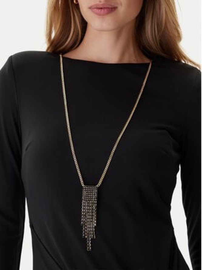 Fracomina Sukienka wieczorowa FQ25WD3006W62601 Czarny Slim Fit