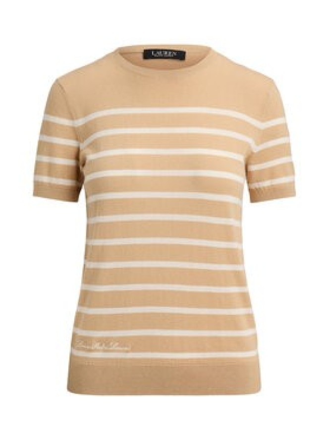 LAUREN RALPH LAUREN T-Shirt Eyelah 200P13973002 Beżowy Regular Fit