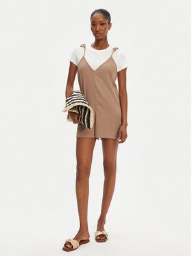 Roxy Kombinezon Sunrise And Sunset ERJX603456 Brązowy Regular Fit