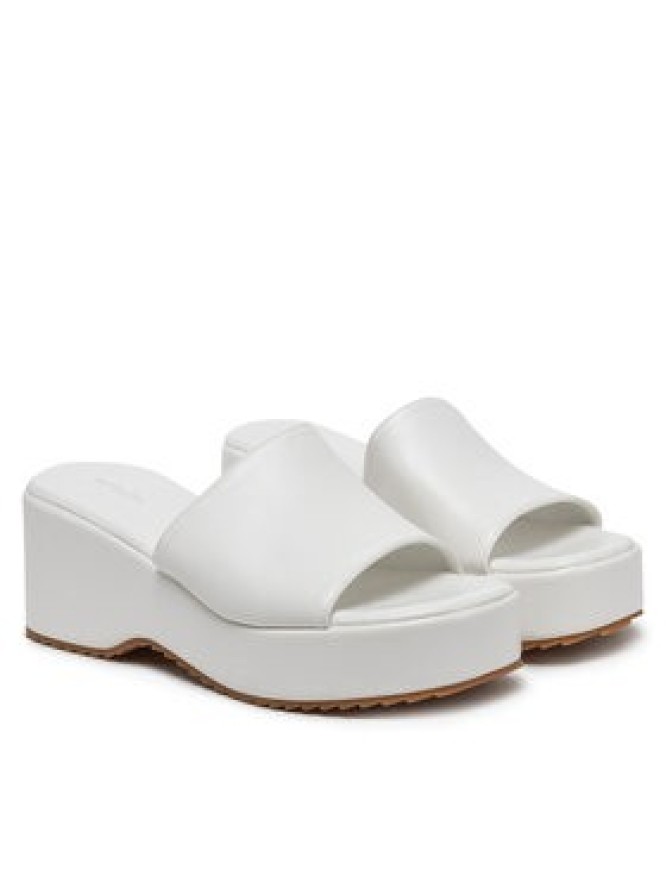 DeeZee Klapki E0014-1 Biały