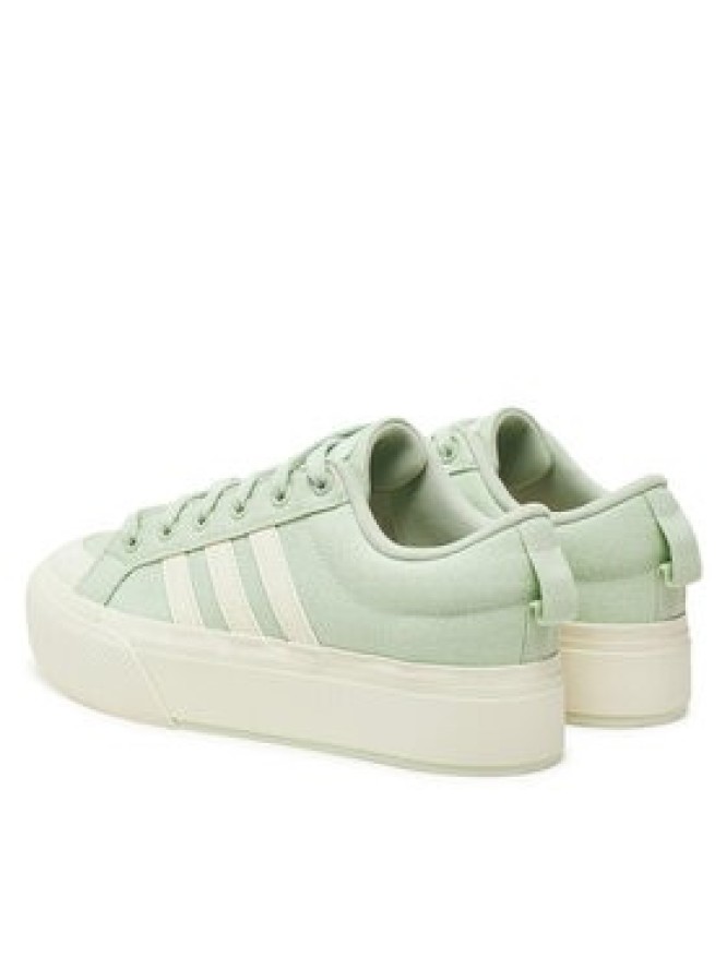adidas Sneakersy Bravada 2.0 Platform JI1800 Zielony