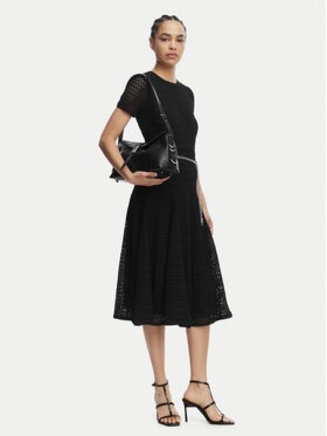 MICHAEL Michael Kors Sukienka codzienna MS683DUKS1 Czarny Regular Fit