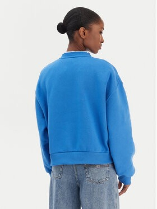 Tommy Hilfiger Bluza Corp Logo WW0WW47831 Niebieski Regular Fit