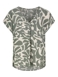 Sublevel Bluzka w kolorze oliwkowo-białym rozmiar: S