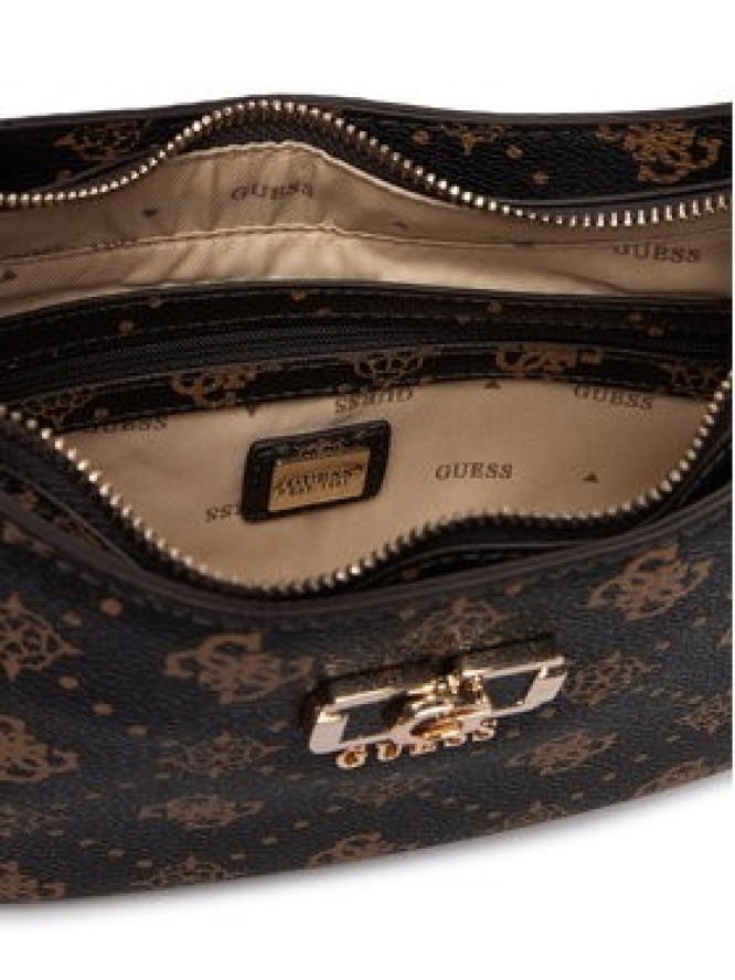 Guess Torebka Emelie Logo HWGP99 28180 Brązowy