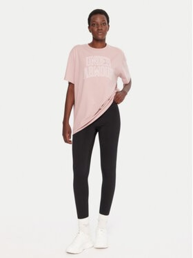 Under Armour T-Shirt Ua Rival Campus 6007883 Różowy Oversize
