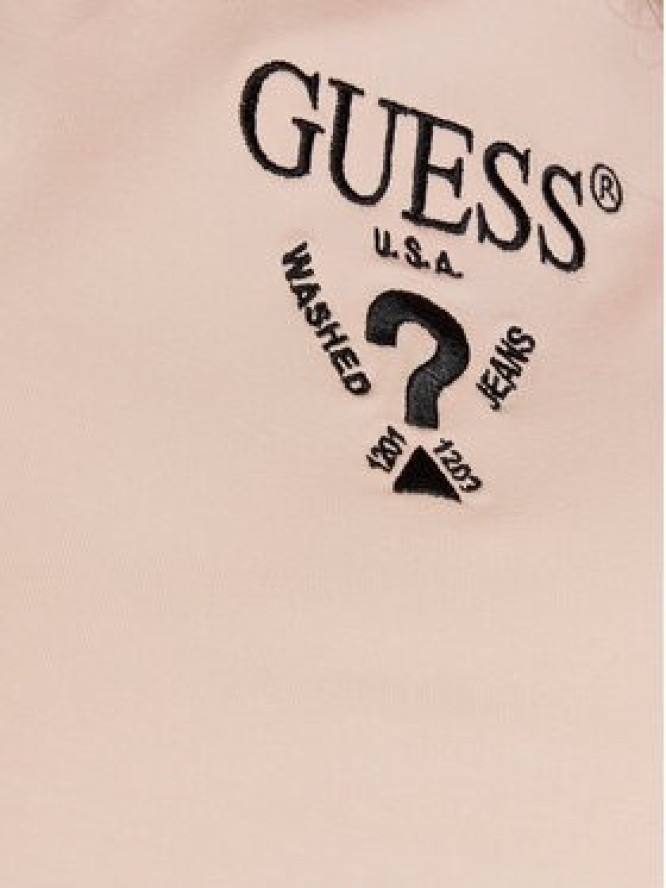 Guess Sukienka codzienna V4YK02 KCDH1 Różowy Regular Fit