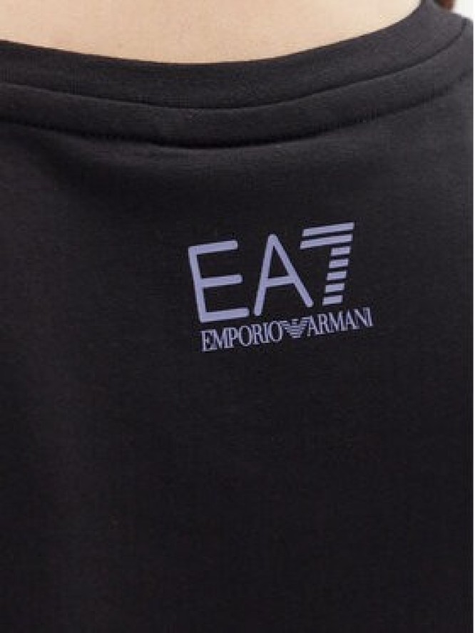 EA7 Emporio Armani T-Shirt 7W000183 AF10373 UC001 Czarny Regular Fit