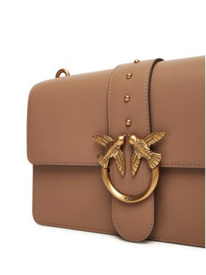 PINKO Torebka Love One Classic ST.CL Al 25-26 PLTT 105857 A0F1 Beżowy