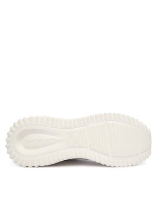 Calvin Klein Sneakersy Eva Runner Lace Up Mat Mix YW0YW02016 Biały