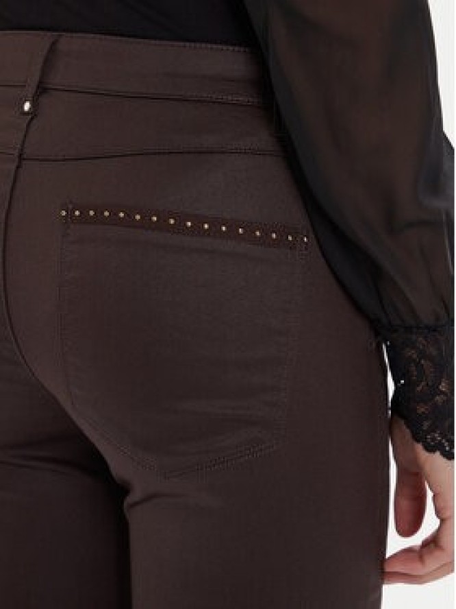 Morgan Jeansy 252-PALAO Brązowy Slim Fit