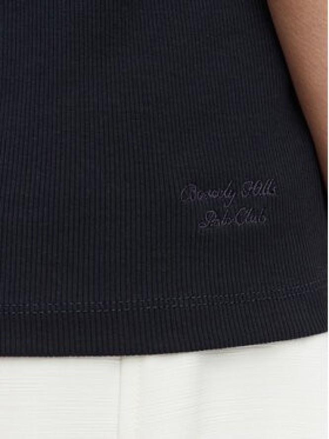 Beverly Hills Polo Club Top P-SS26W-TK550000 Granatowy Regular Fit