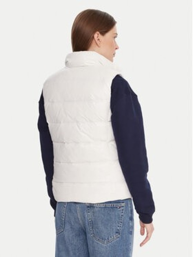 Tommy Jeans Bezrękawnik DW0DW21622 Biały Slim Fit