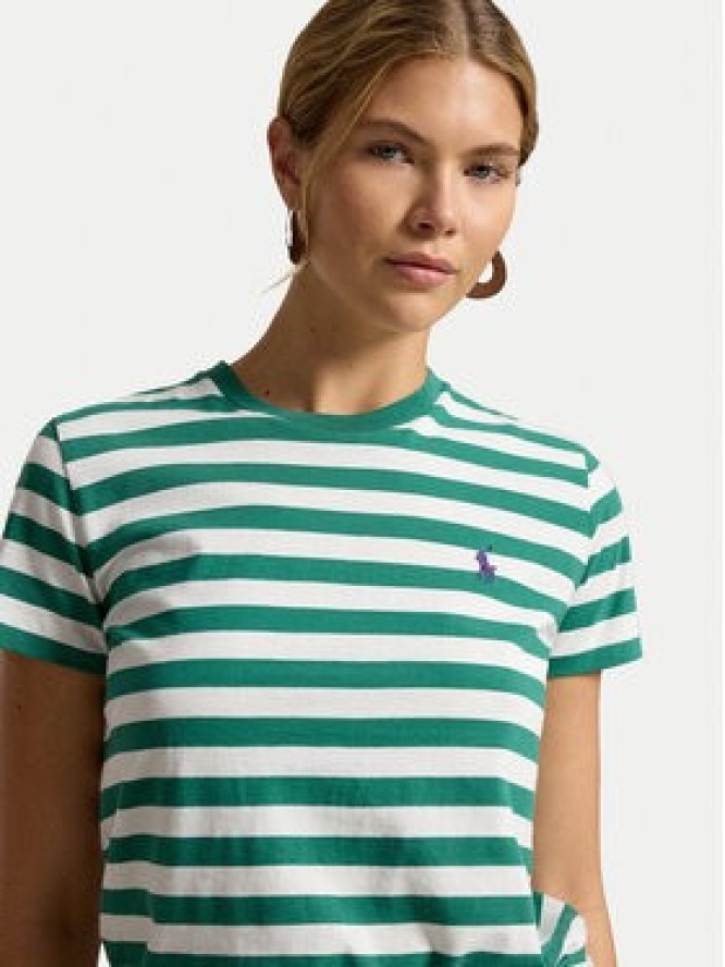 Polo Ralph Lauren T-Shirt 211B17779002 Zielony Regular Fit