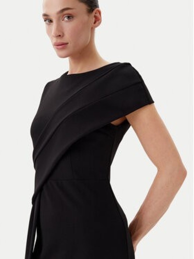 Rinascimento Sukienka koktajlowa CFC0019923002 Czarny Regular Fit