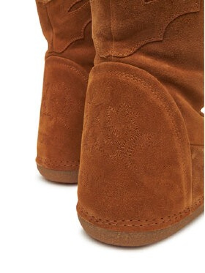 Inuikii Botki Cowboy Emboidery 1002.024.0031 Beżowy