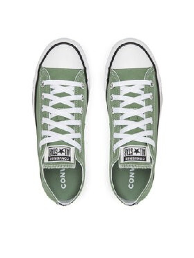 Converse Trampki Chuck Taylor All Star Mini Flowers A14982C Zielony