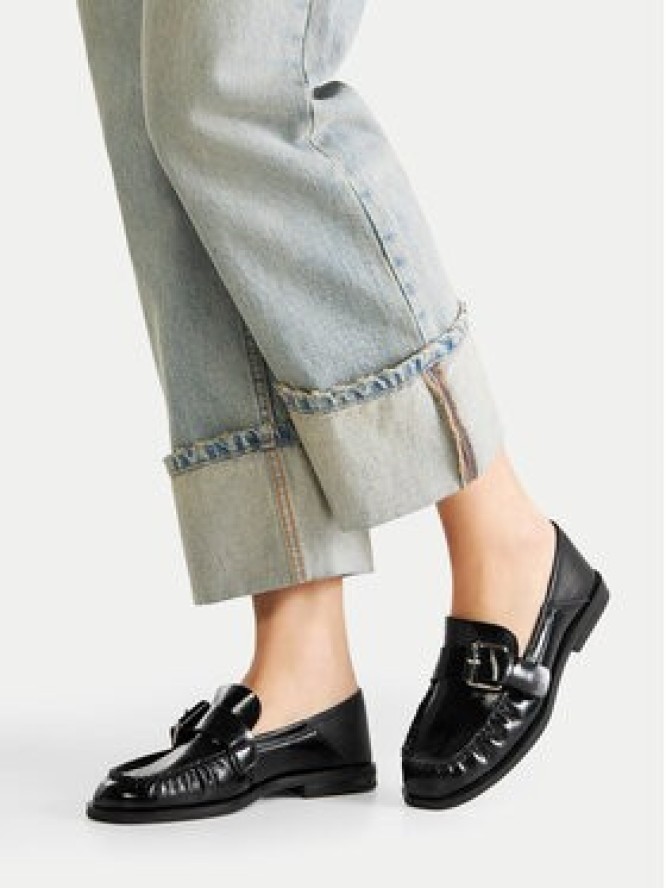 Badura Mokasyny CAMELLIA-V1792-255 Czarny